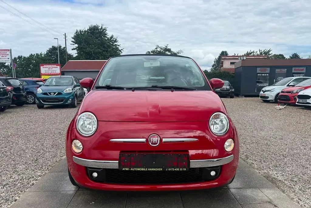 Gebraucht Fiat 500C Lounge 69 PS (50 kW) 2015 Rosso corsa/sfrontato/argilla/ Cabrio