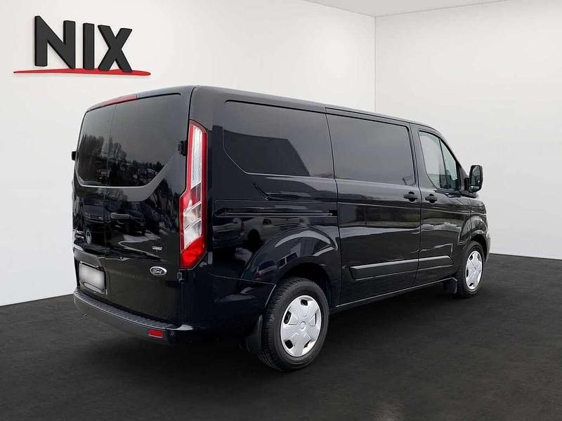 Gebraucht Ford Transit Custom 125 PS (91 kW) 2021 Obsidianschwarz metallic Van / Kleinbus