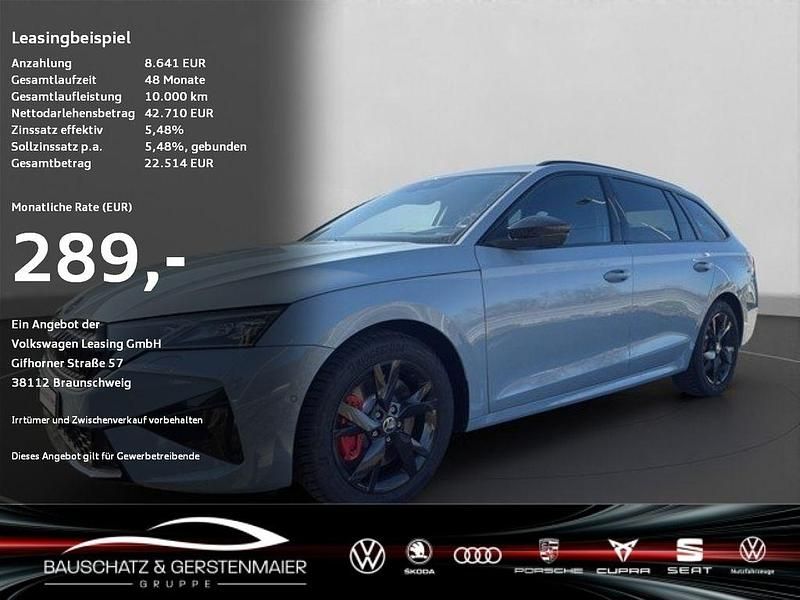 Grau Gebraucht 2025 Skoda Octavia RS Kombi | 42.710 € (Etwas zu teuer) - Bild 1/4