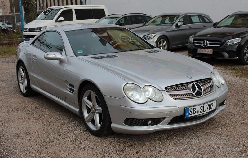 Gebraucht Mercedes SL350 AMG 245 PS (180 kW) 2004 Silber Cabrio
