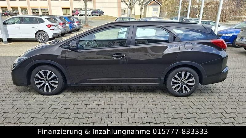 Gebraucht Honda Civic Elegance 141 PS (103 kW) 2015 Braun Kombi