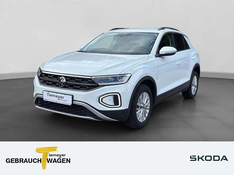 Weiß Gebraucht 2024 VW T-Roc Life SUV | 21.790 € (Guter Preis) - Bild 1/4