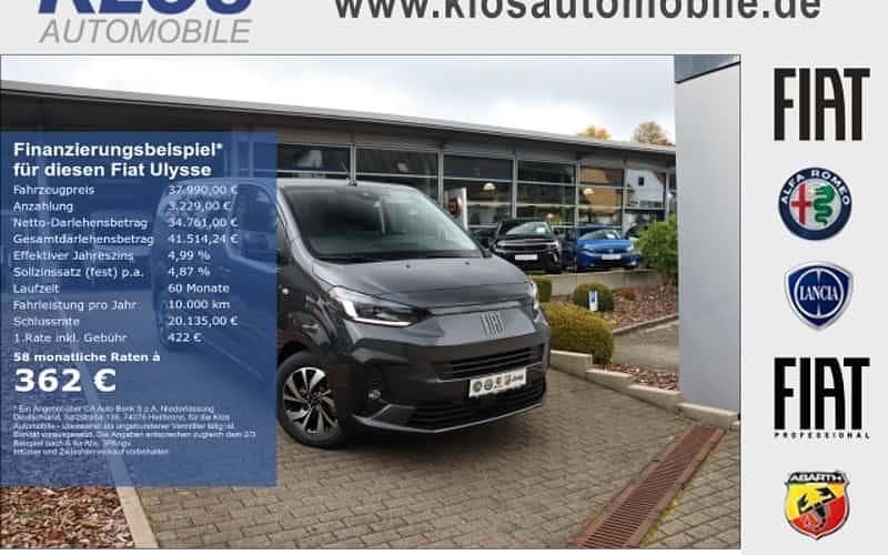 Grau Neu 2025 Fiat Ulysse S Van / Kleinbus | 37.990 € (Guter Preis) - Bild 1/4