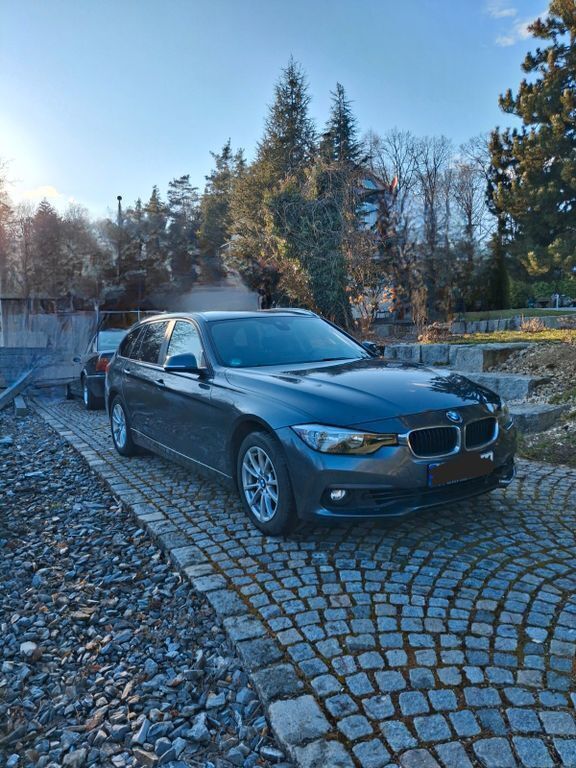 Grau Gebraucht 2015 BMW 320 Kombi | 16.900 € (Teuer) - Bild 1/4