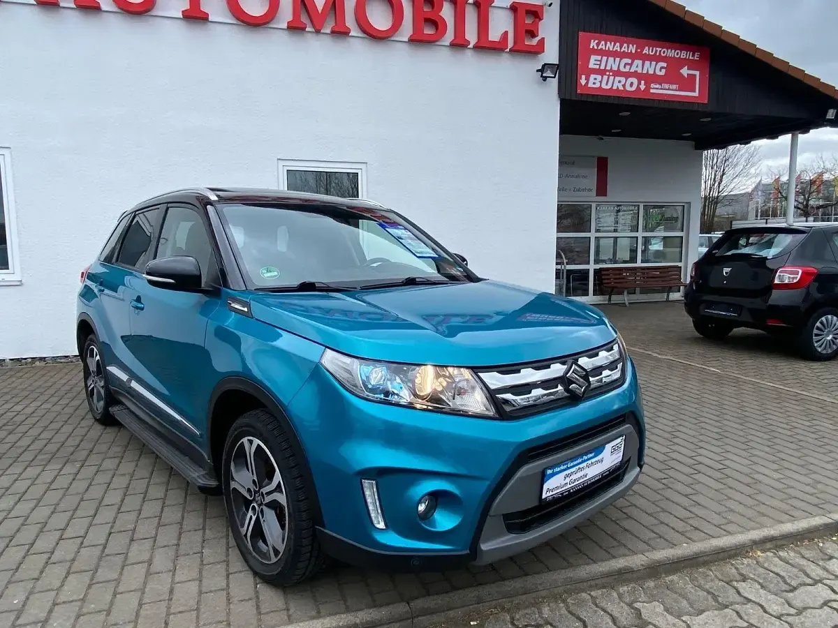 Gebraucht Suzuki Vitara Comfort+ 120 PS (88 kW) 2015 Grün SUV