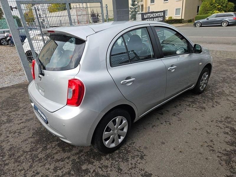 Gebraucht Nissan Micra Acenta 80 PS (58 kW) 2014 Silber Kleinwagen