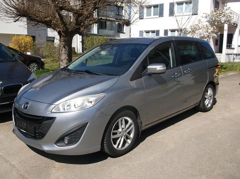 Gebraucht Mazda 5 Sendo 116 PS (85 kW) 2014 Silber Van / Kleinbus