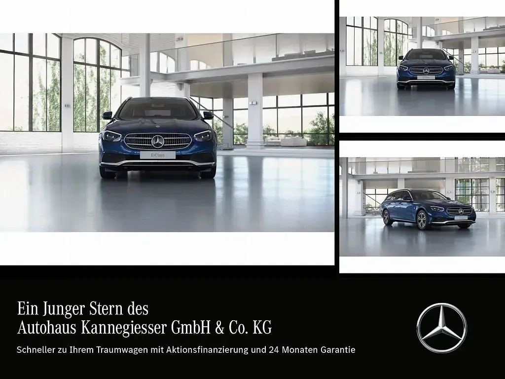 Gebraucht Mercedes E200 160 PS (117 kW) 2023 Blau Limousine