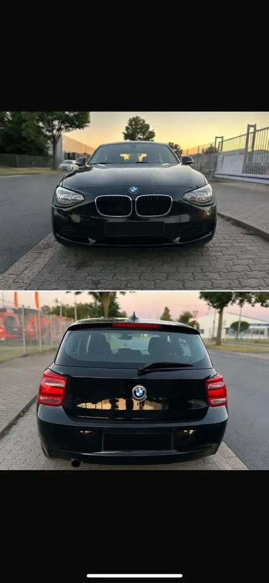 Gebraucht BMW 116 109 PS (80 kW) 2015 Schwarz Kleinwagen
