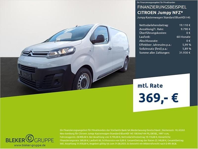 Eisweiß Gebraucht 2024 Citroën Jumpy Van / Kleinbus | 28.900 € (Teuer) - Bild 1/3