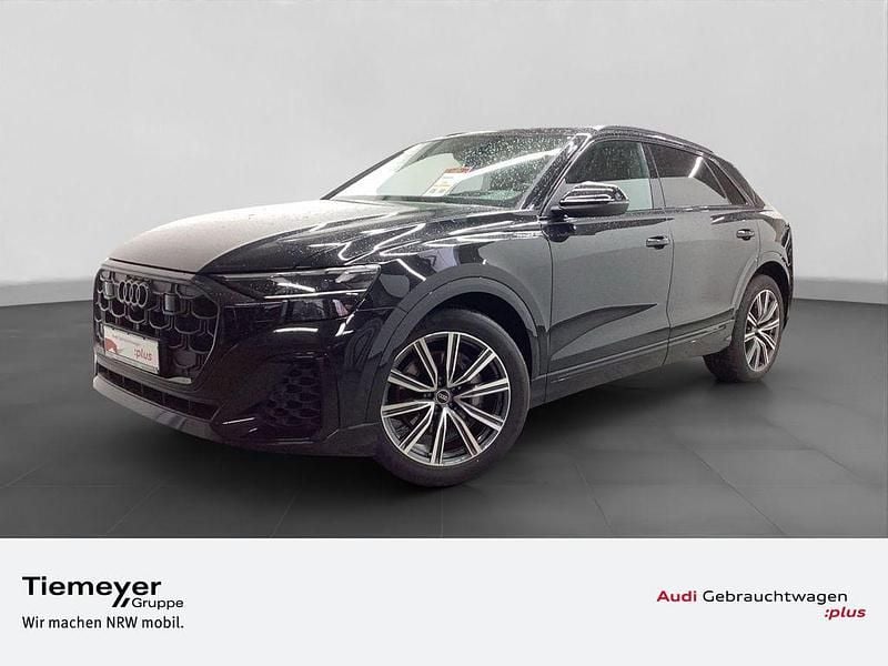 Mythosschwarz metallic Gebraucht 2024 Audi Q8 S-Line SUV | 65.880 € (Superpreis) - Bild 1/4