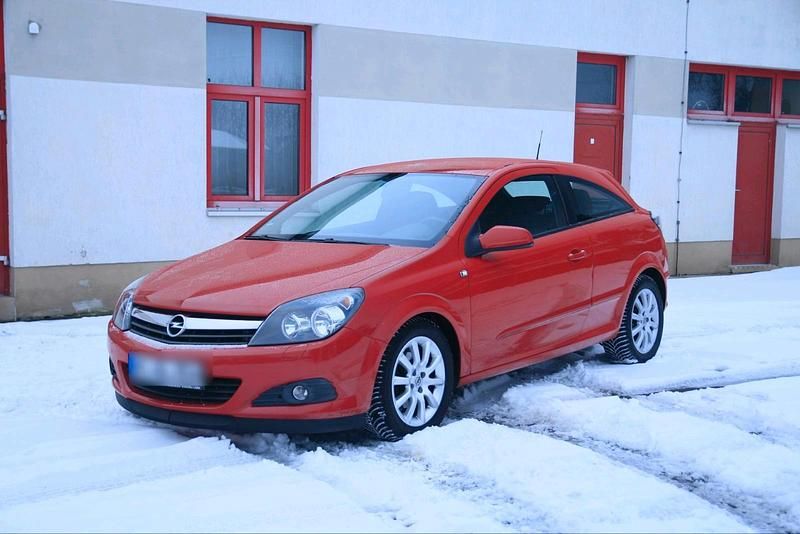 Gebraucht Opel Astra GTC 105 PS (77 kW) 2006 Rot Coupé