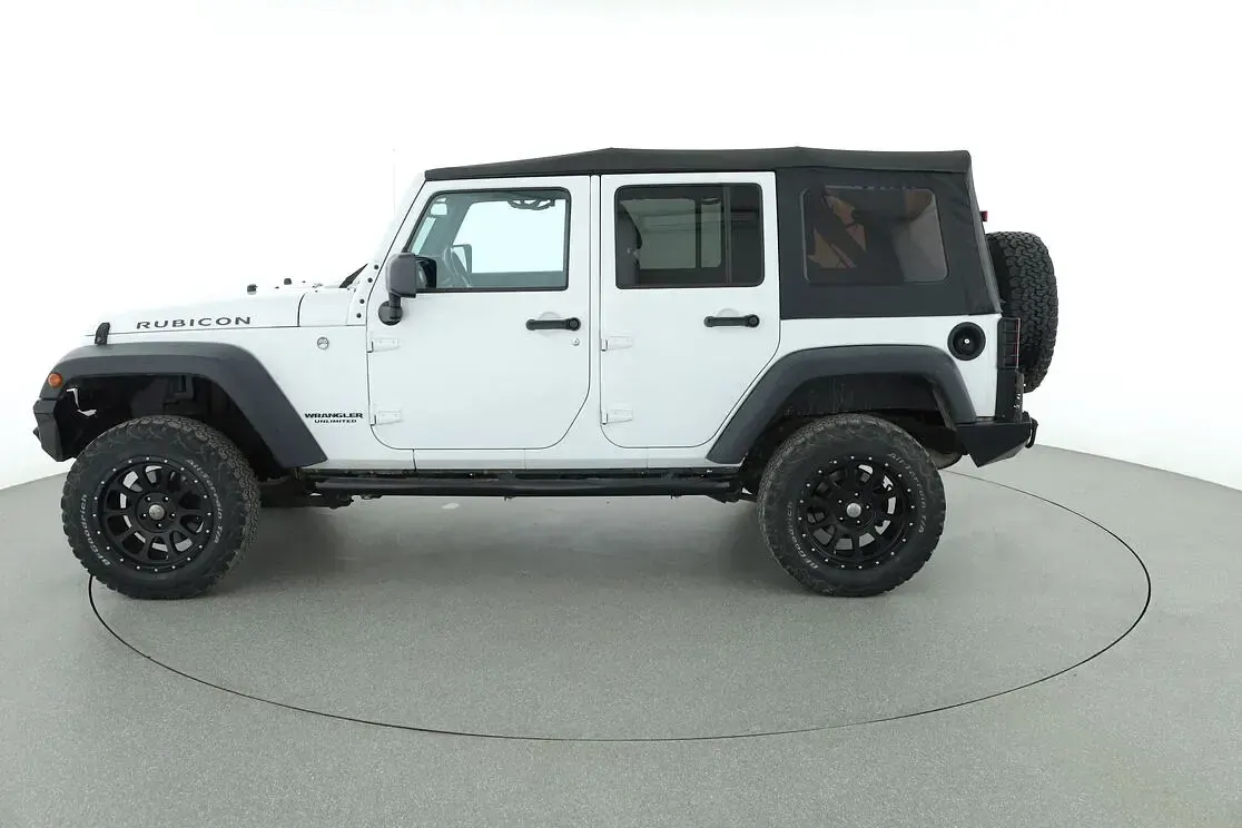 Gebraucht Jeep Wrangler Unlimited Rubicon 200 PS (147 kW) 2017 Weiß SUV