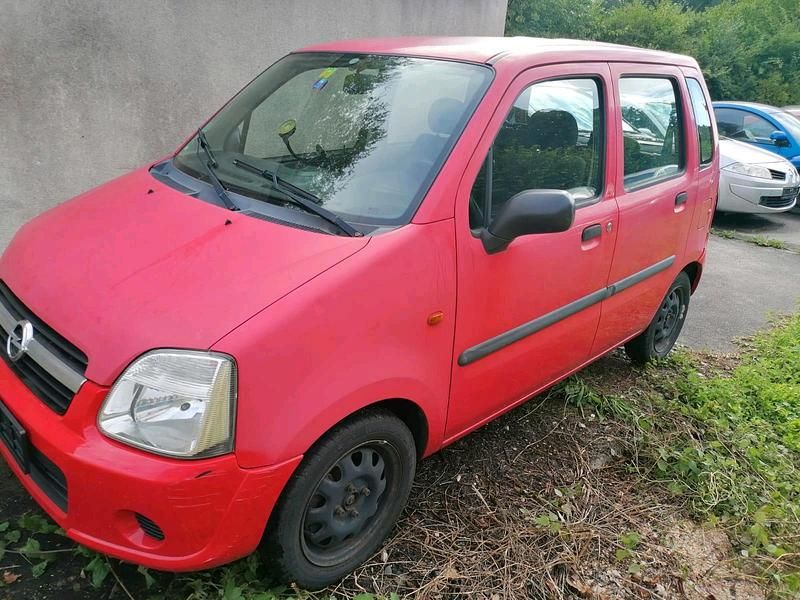 Gebraucht Opel Agila 60 PS (44 kW) 2004 Rot Van / Kleinbus