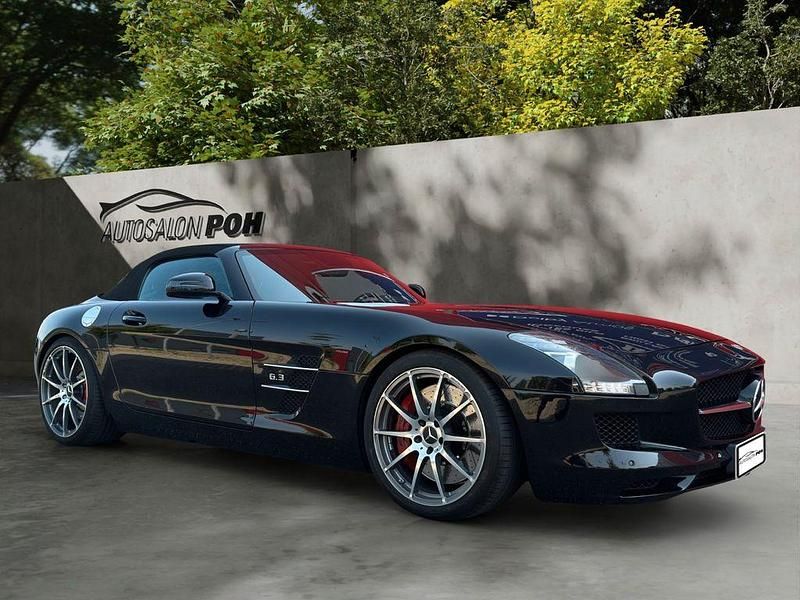 Schwarz Gebraucht 2012 Mercedes SLS AMG AMG Cabrio | 138.500 € - Bild 1/4