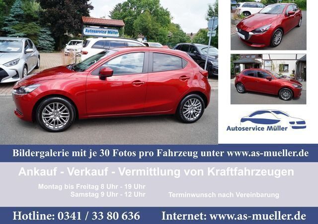 Rot Gebraucht 2021 Mazda 2 Limousine | 12.950 € (Guter Preis) - Bild 1/4