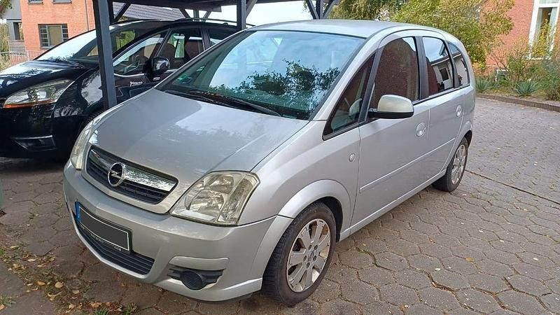 Silber Gebraucht 2007 Opel Meriva Van / Kleinbus | 800 € (Guter Preis) - Bild 1/4