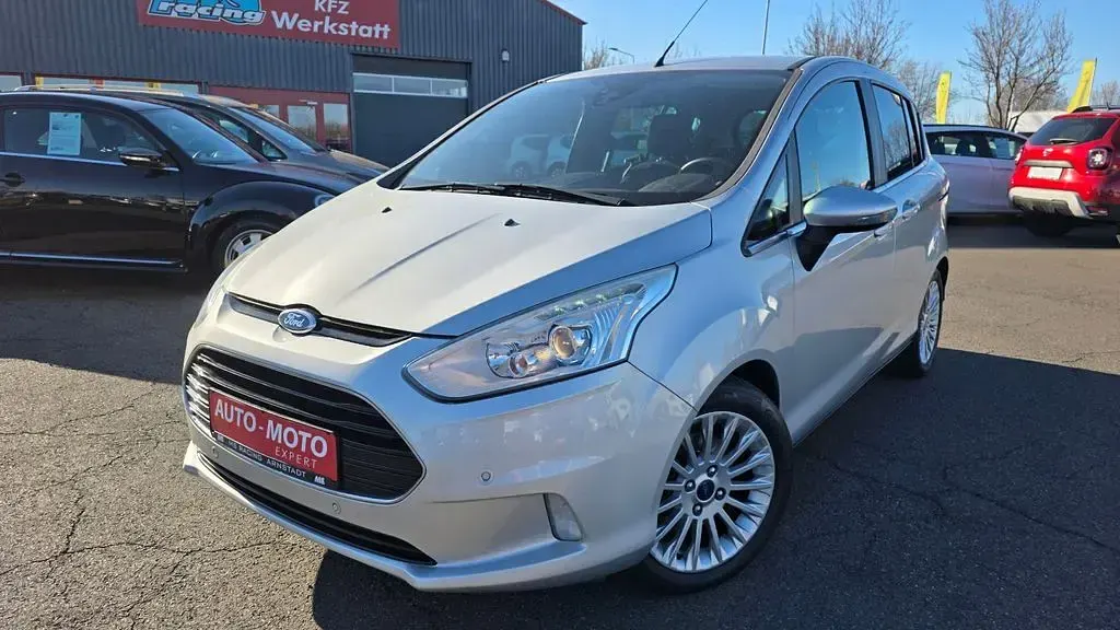 Gebraucht Ford B-MAX Titanium 125 PS (91 kW) 2013 Silber Van / Kleinbus