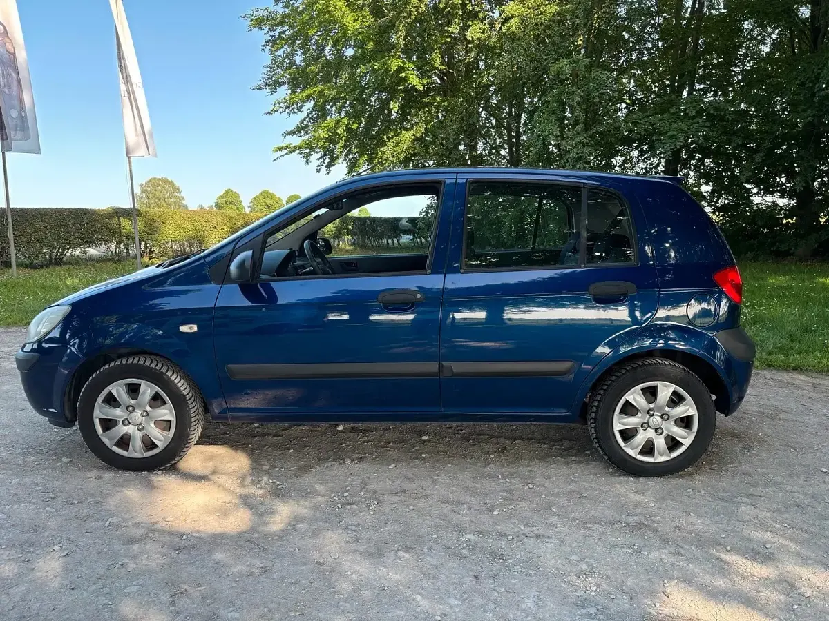 Gebraucht Hyundai Getz 88 PS (64 kW) 2008 Blau Kleinwagen