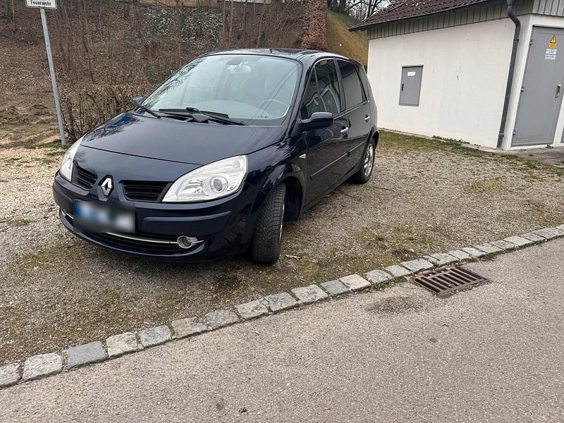 Gebraucht Renault Scénic II 135 PS (99 kW) 2008 Blau Van / Kleinbus