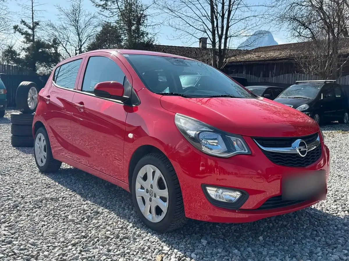 Gebraucht Opel Karl Active 75 PS (55 kW) 2016 Rot Kleinwagen