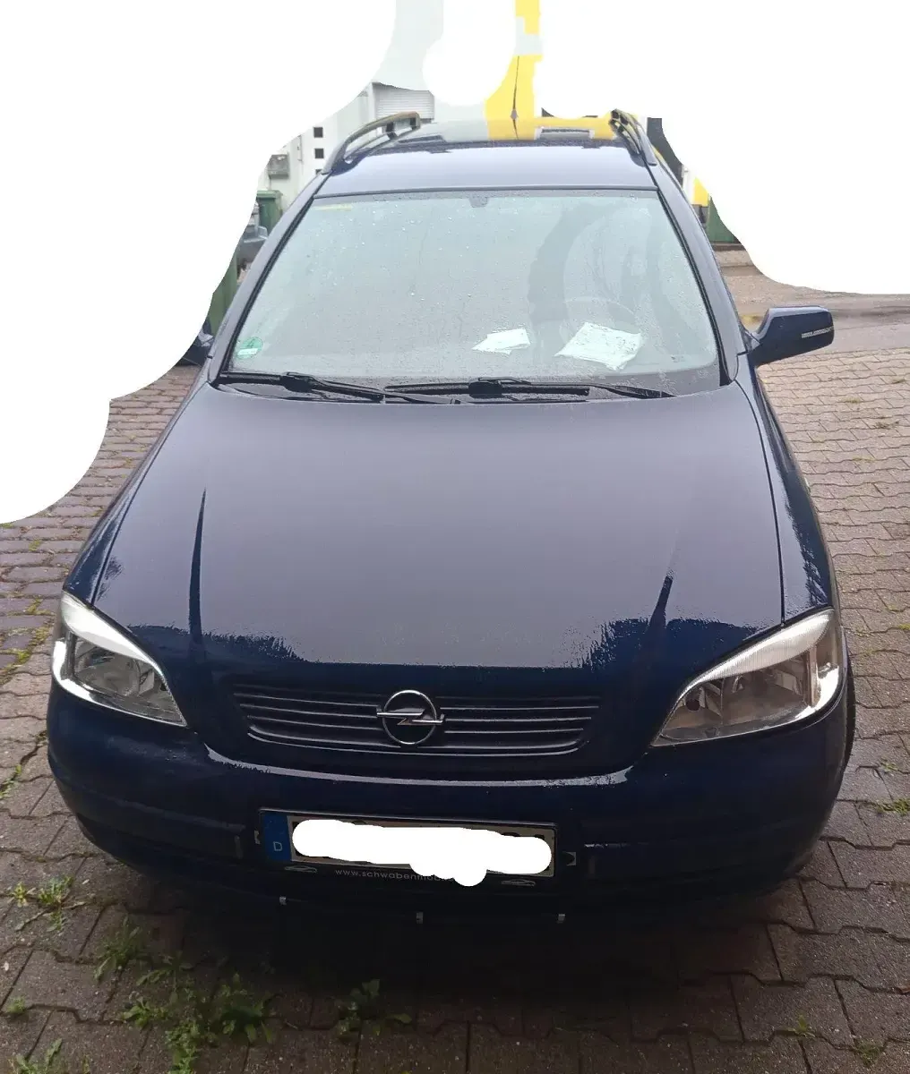 Gebraucht Opel Astra 125 PS (91 kW) 2002 Blau Kombi