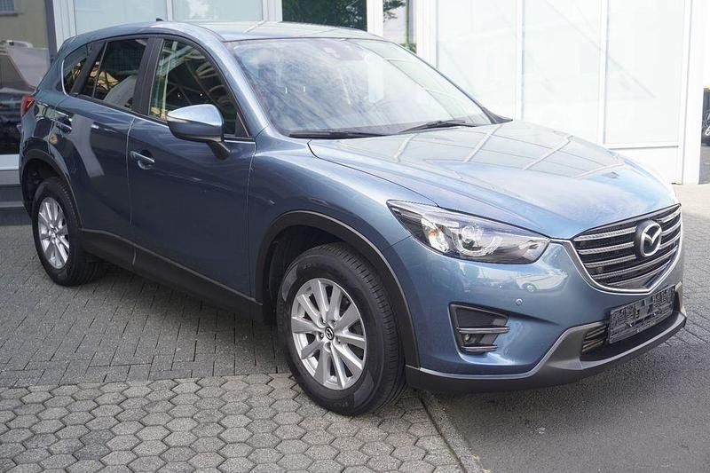 Blau Gebraucht 2015 Mazda CX-5 Exclusive-Line SUV | 9.499 € (Guter Preis) - Bild 1/4
