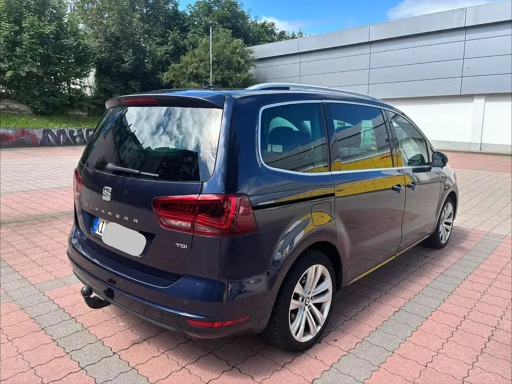 Gebraucht Seat Alhambra Style Plus 184 PS (135 kW) 2016 Blau Van / Kleinbus