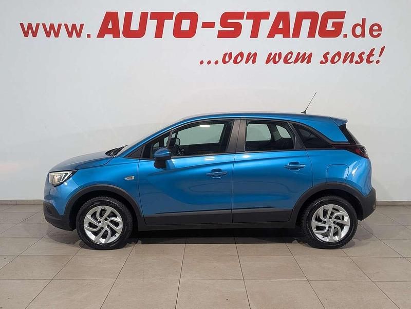Gebraucht Opel Crossland X 110 PS (80 kW) 2018 Arktisblau/true blue SUV