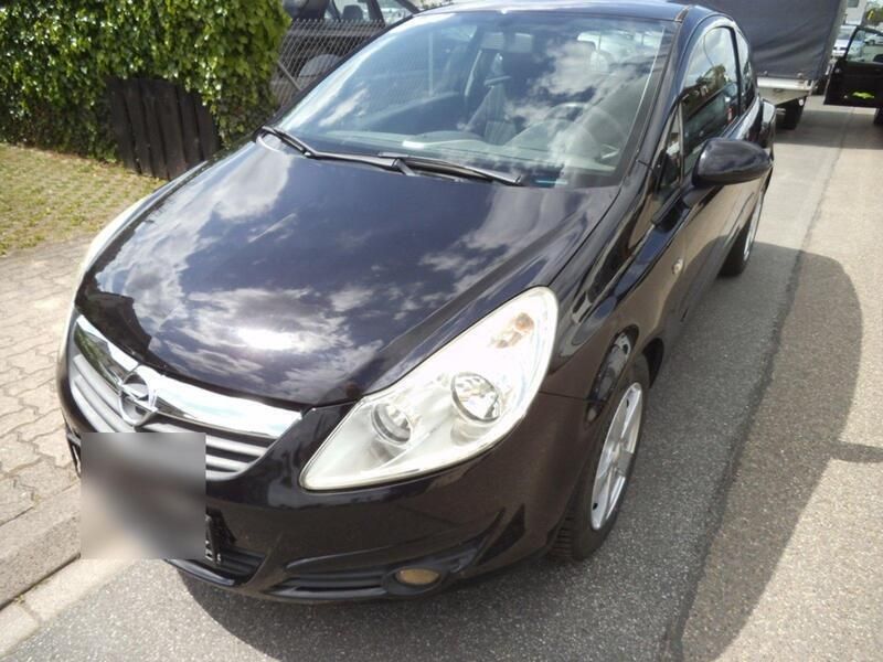 Schwarz Gebraucht 2007 Opel Corsa Kleinwagen | 2.950 € (Fairer Preis) - Bild 1/4