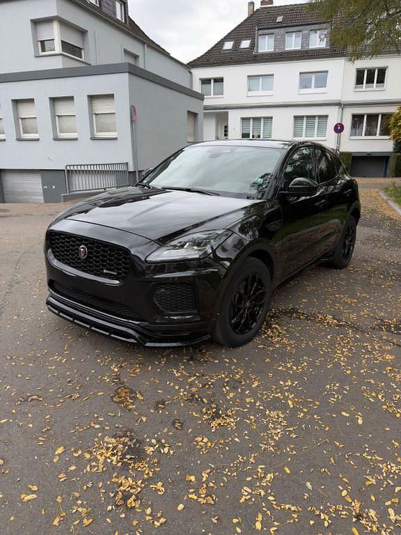 Schwarz Gebraucht 2021 Jaguar E-Pace R-Dynamic SUV | 25.500 € (Superpreis) - Bild 1/4