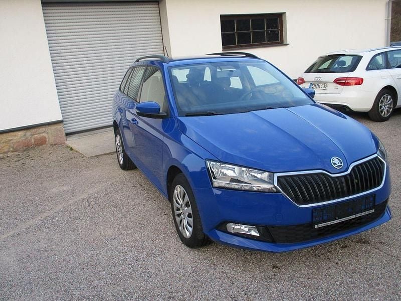 Gebraucht Skoda Fabia 95 PS (69 kW) 2020 Blau Kombi