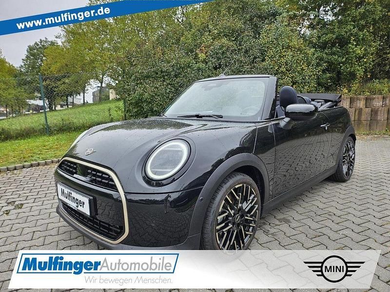 Midnight schwarz (metallic) Gebraucht 2024 Mini Cooper Cabriolet Cabrio | 36.830 € (Fairer Preis) - Bild 1/4