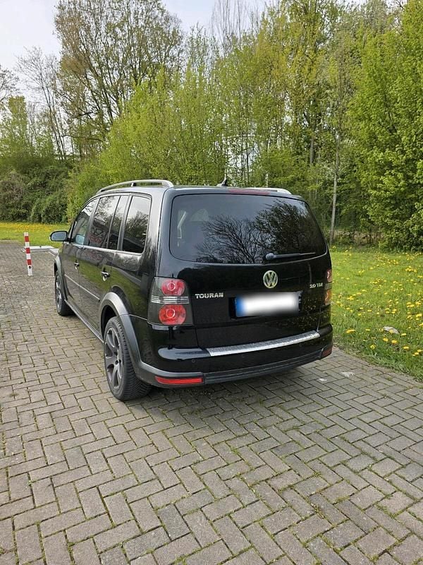 Gebraucht VW Touran Cross 170 PS (125 kW) 2008 Schwarz Van / Kleinbus