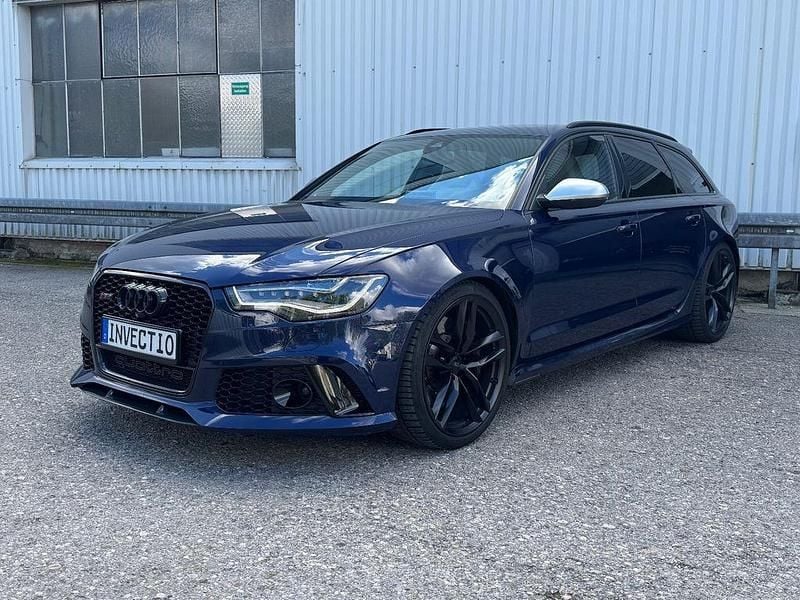 Blau Gebraucht 2014 Audi RS6 Sport Kombi | 36.999 € (Teuer) - Bild 1/4