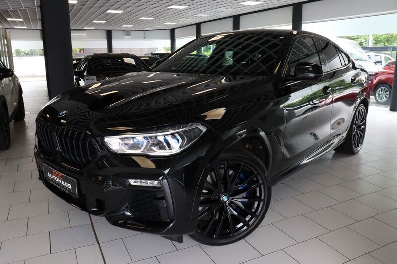 Schwarz Gebraucht 2021 BMW X6 M50 Performance SUV | 64.100 € (Guter Preis) - Bild 1/4