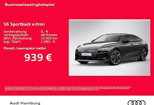 Neu Audi S6 e-tron Ambiente 405 kW (551 PS) 2025 Grau Limousine