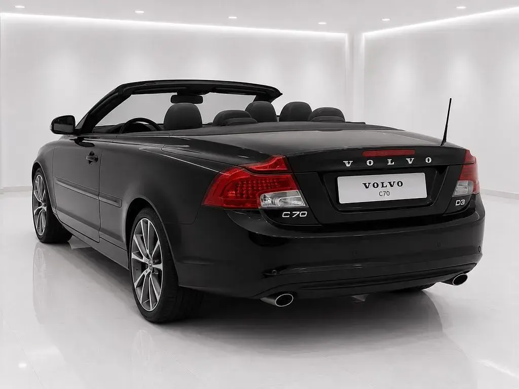 Gebraucht Volvo C70 Momentum 150 PS (110 kW) 2010 Schwarz Cabrio