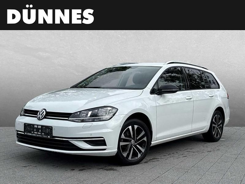 Purewhite Gebraucht 2019 VW Golf VII IQ Drive Kombi | 16.550 € (Fairer Preis) - Bild 1/4