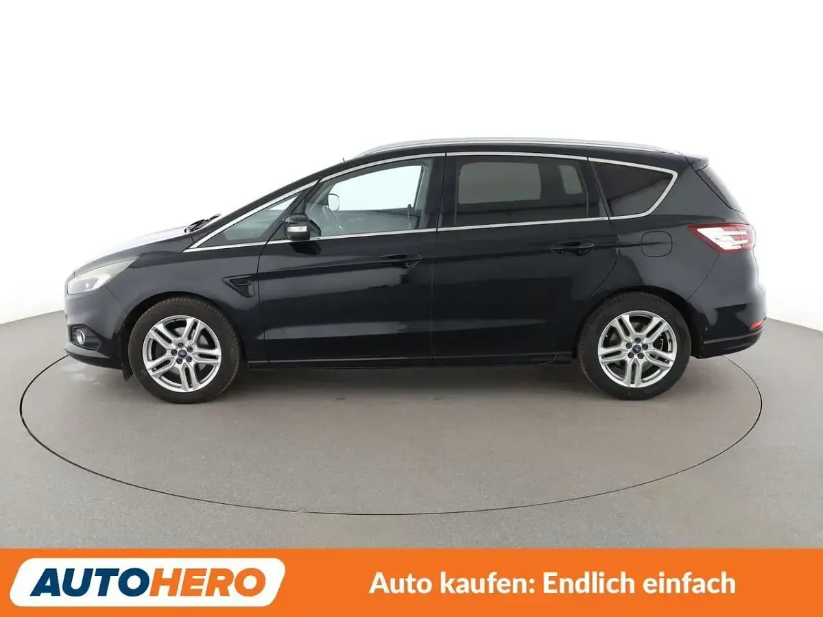 Gebraucht Ford S-MAX Titanium 150 PS (110 kW) 2016 Shadow black Van / Kleinbus