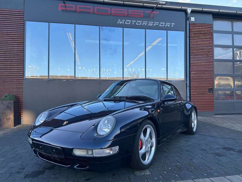 F8 nachtblau Gebraucht 1995 Porsche 911 Carrera 4S Coupé | 129.993 € - Bild 1/4