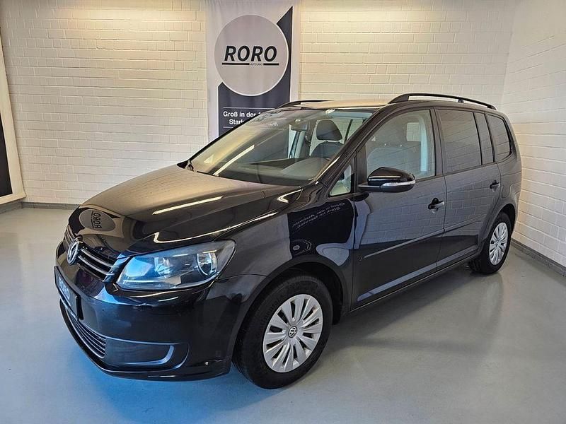 Gebraucht VW Touran Comfortline 140 PS (102 kW) 2010 Schwarz Van / Kleinbus