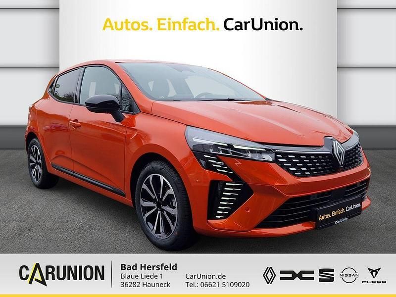 Neu Renault Clio V 91 PS (66 kW) 2025 Valenciaorange metallic Limousine