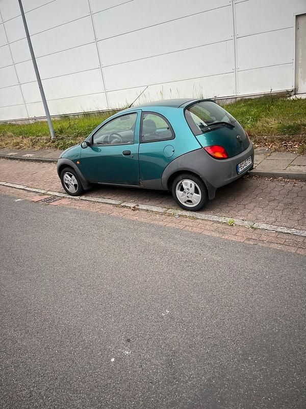 Grün Gebraucht 1999 Ford Ka Kleinwagen | 500 € (Superpreis) - Bild 1/4