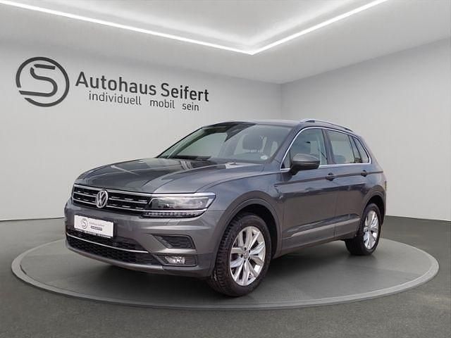 Gebraucht VW Tiguan Highline 190 PS (139 kW) 2020 Indiumgrau metallic (metallic) SUV