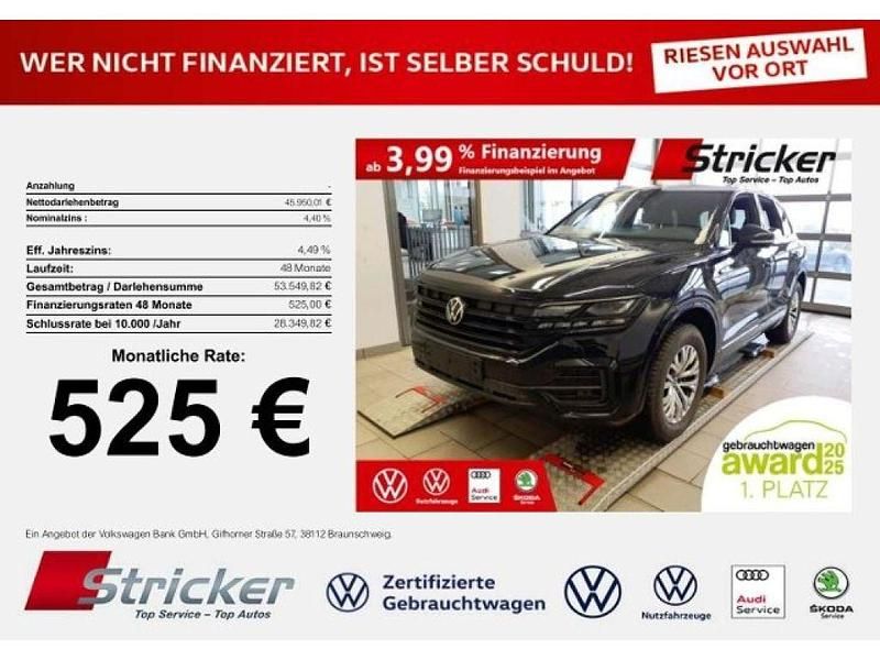 Gebraucht VW Touareg Style 231 PS (169 kW) 2022 Deep black perleffekt (metallic) SUV