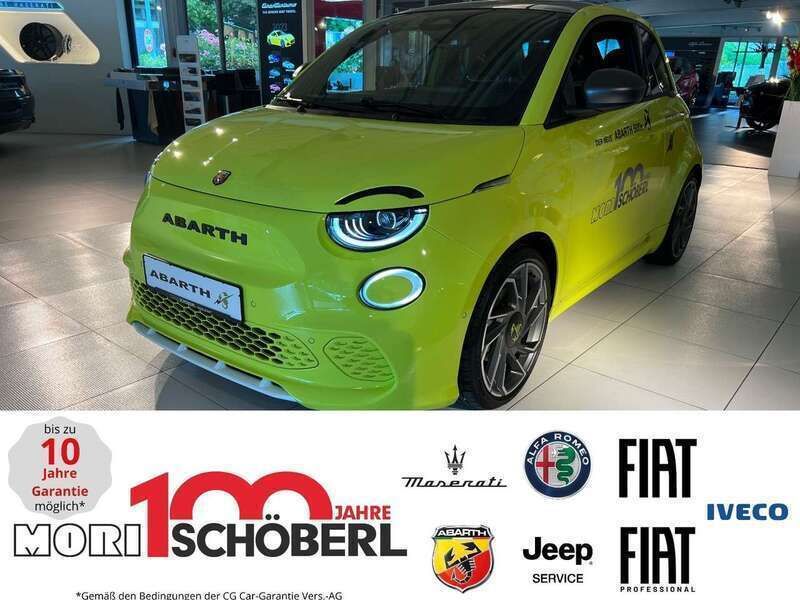 Acid green Gebraucht 2023 Abarth 500e Kleinwagen | 29.790 € (Superpreis) - Bild 1/4