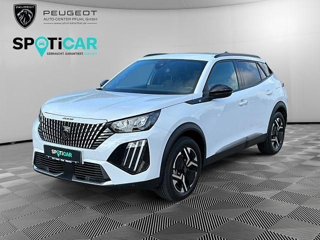 Okenit weiß metallic Gebraucht 2024 Peugeot e-2008 Allure SUV | 35.490 € (Teuer) - Bild 1/4