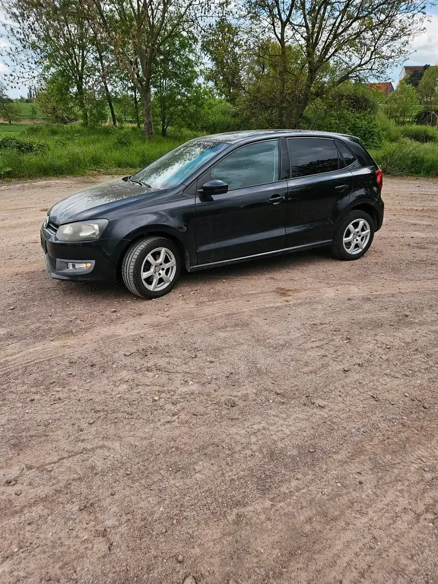 Gebraucht VW Polo 84 PS (61 kW) 2010 Schwarz Kleinwagen