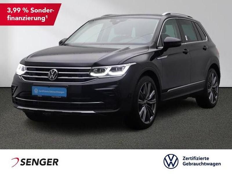 Deep black perleffekt Gebraucht 2022 VW Tiguan Elegance SUV | 36.880 € (Etwas zu teuer) - Bild 1/3